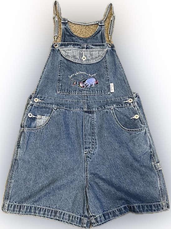 Jerry Leigh Pants - 1990’s Jerry Leigh Disney Denim Eeyore Shortalls size M